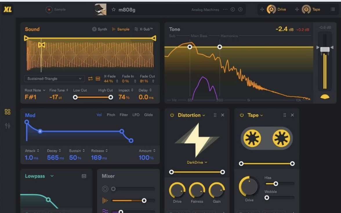 FAW (Future Audio Workshop) Sublab XL
